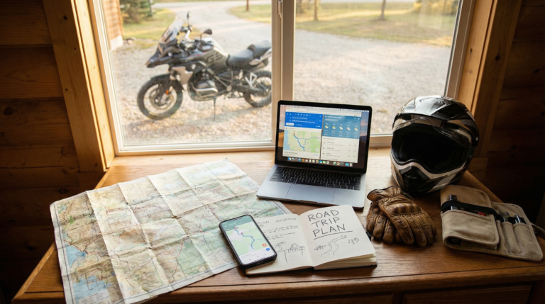 Motorcycle Road Trip Planning