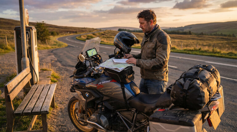 How to Plan Fuel Stops on Long Motorcycle Rides