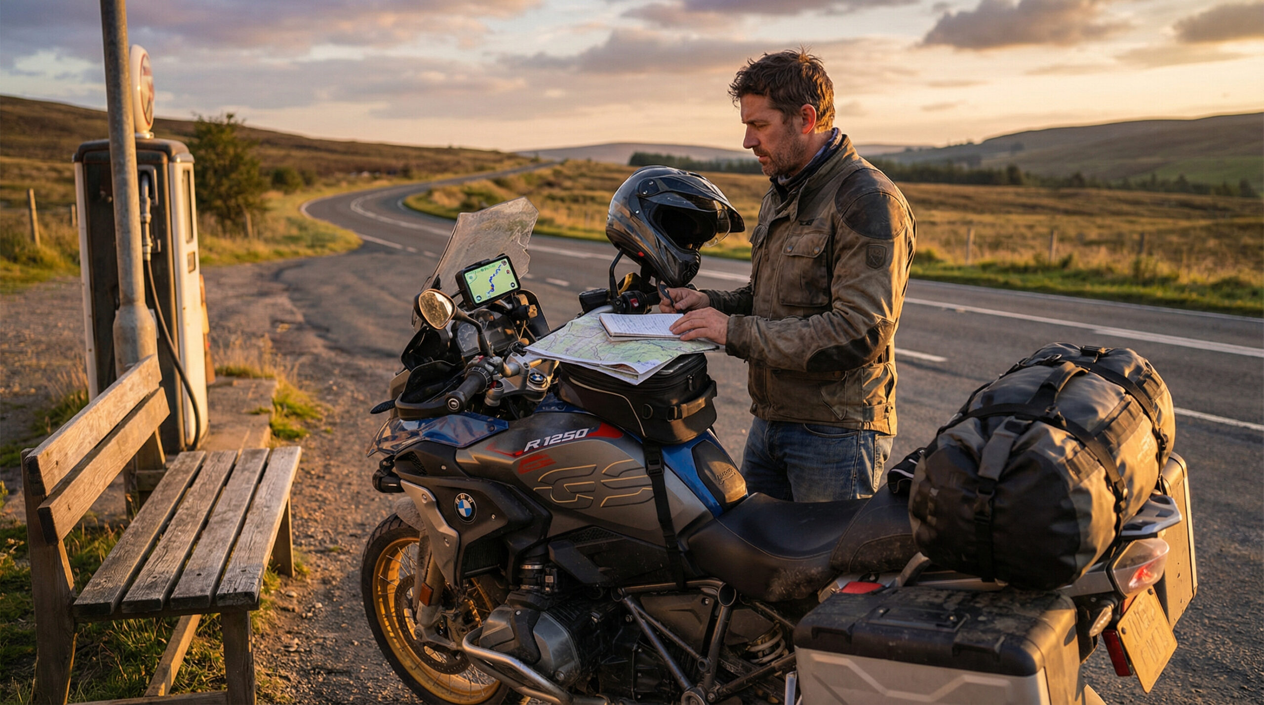 How to Plan Fuel Stops on Long Motorcycle Rides