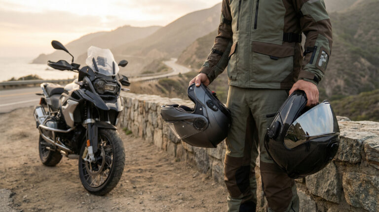 Modular vs Full-Face Helmets for Touring