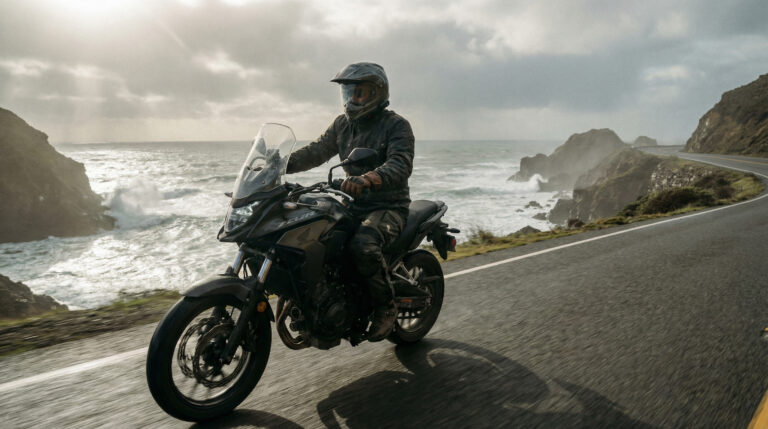 Best Gear for Coastal Motorcycle Routes (Wind, Salt, & Changing Weather)