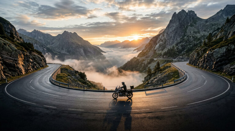 Best Scenic Motorcycle Routes for First-Time Touring