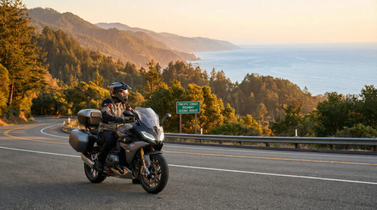 Best Scenic Motorcycle Routes for First-Time Touring