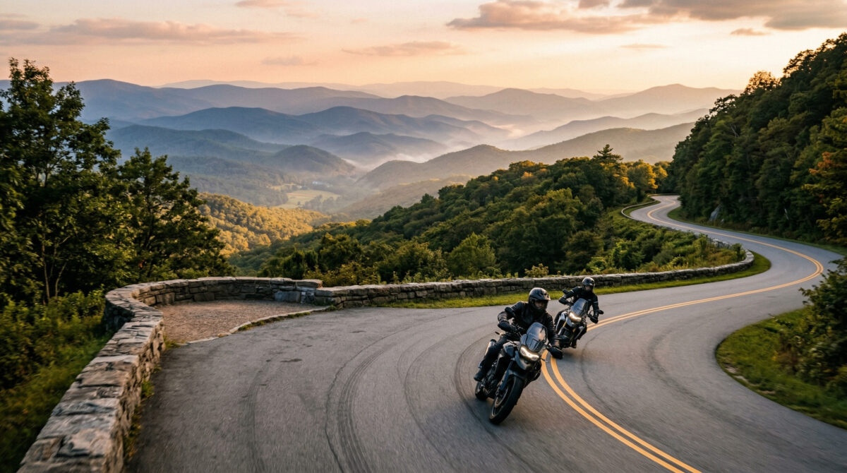 Best Motorcycle Roads in Virginia