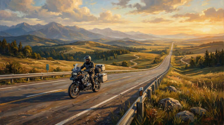 How Many Miles Per Day on a Motorcycle Trip?