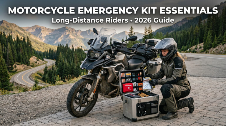 Motorcycle Emergency Kit Essentials for Long-Distance Riders (2026 Guide)