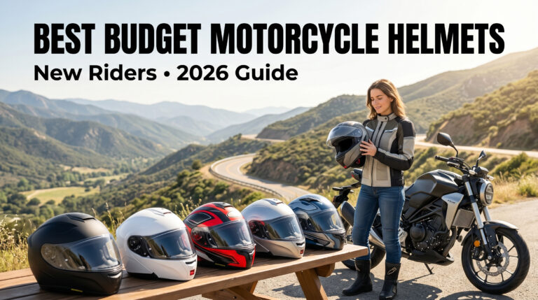 Best Budget Motorcycle Helmets for New Riders (2026 Guide)