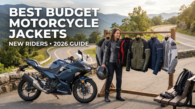 Best Budget Motorcycle Jackets for New Riders (2026 Guide)