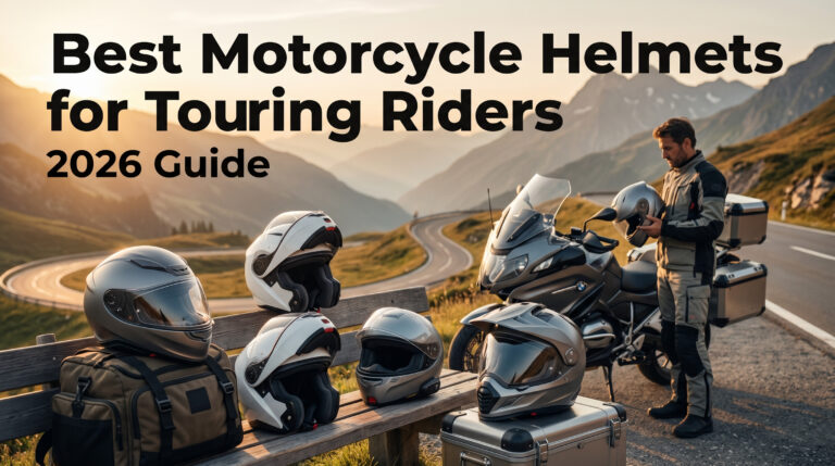 Best Motorcycle Helmets for Touring Riders (2026 Guide)