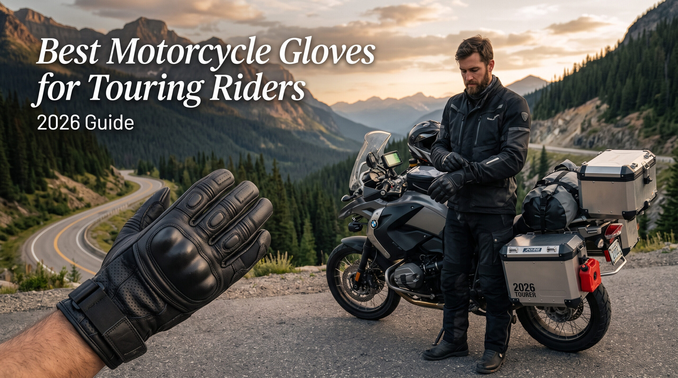 Best Motorcycle Gloves for Touring Riders (2026 Guide)