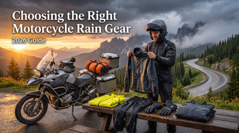 Choosing the Right Motorcycle Rain Gear (2026 Guide)